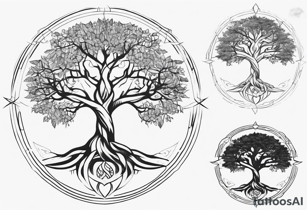 Yggdrasil tattoo idea