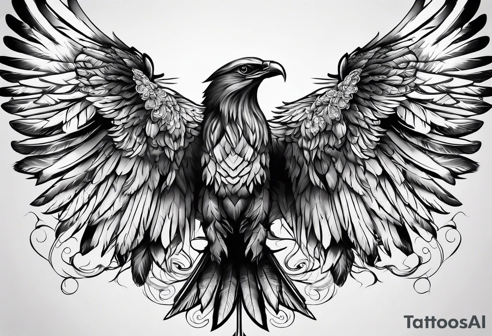 aguia pequena tattoo idea