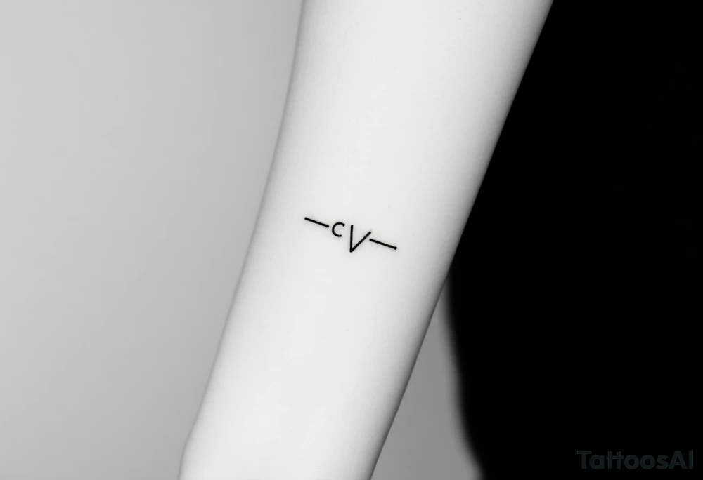 >>^v<< tattoo idea