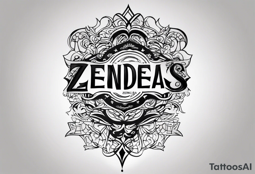 Forearm tattoo that says Zendejas tattoo idea