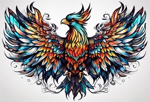 pheonix tattoo idea