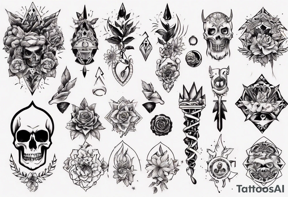 メキシコ　サボテン tattoo idea