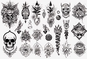 メキシコ　サボテン tattoo idea