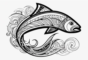 Polynesian fishhook tattoo tattoo idea
