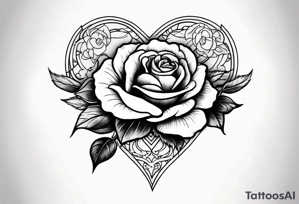 Leuchtturm Stacheldraht Rosen Herz tattoo idea