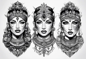 discipline expression tattoo idea