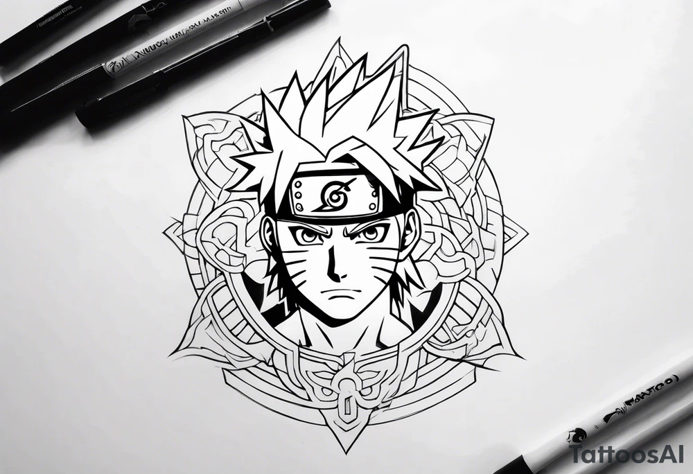 naruto tattoo idea