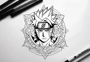 naruto tattoo idea