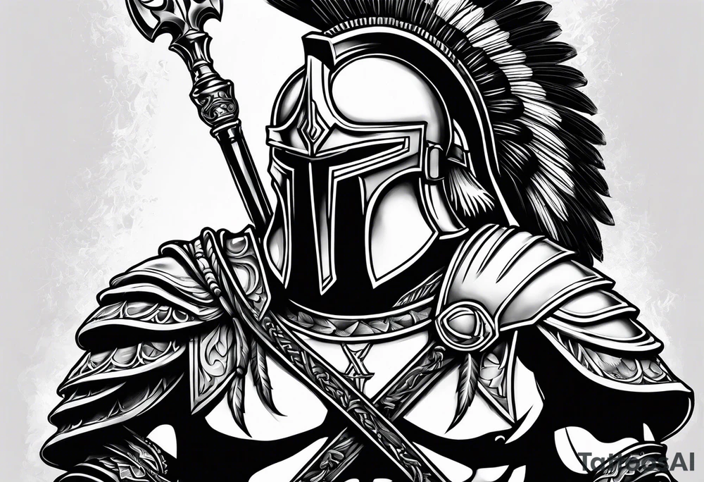 spartan tattoo idea