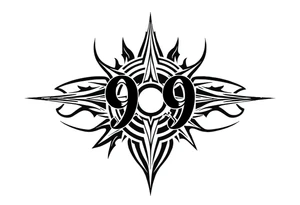 999 and mars tattoo idea