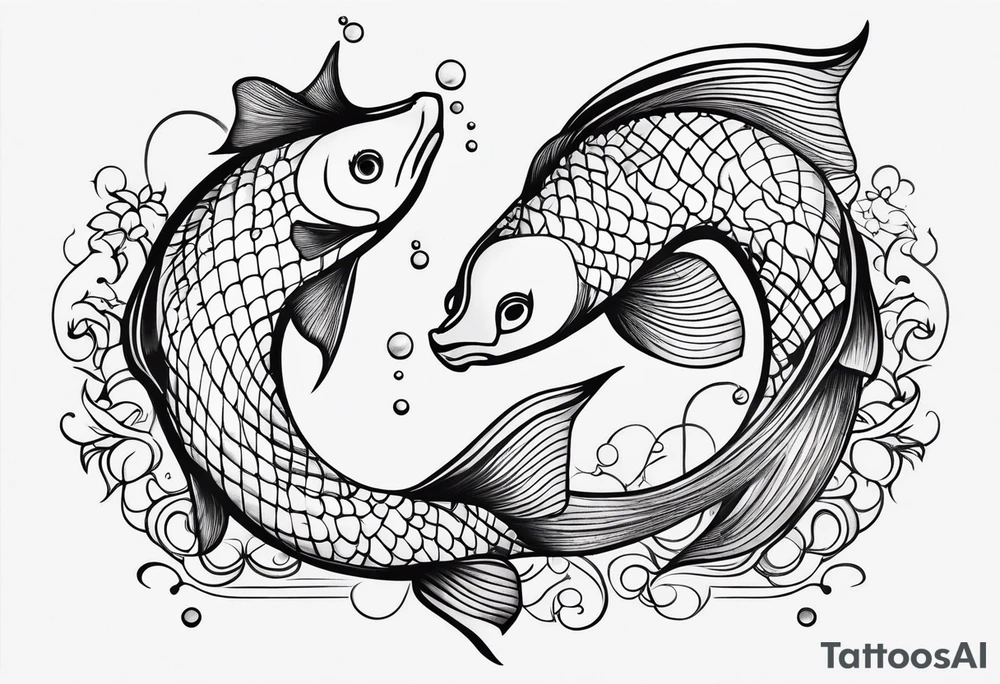 Pisces tattoo idea