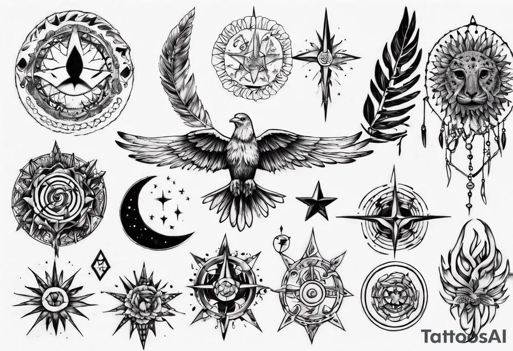 free spirit tattoo idea