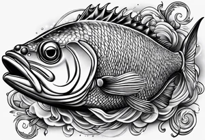 Granchio realistico tattoo idea
