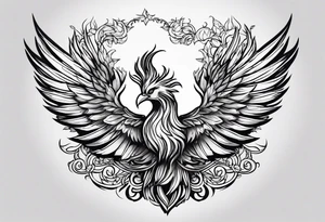 little pheonix tattoo idea
