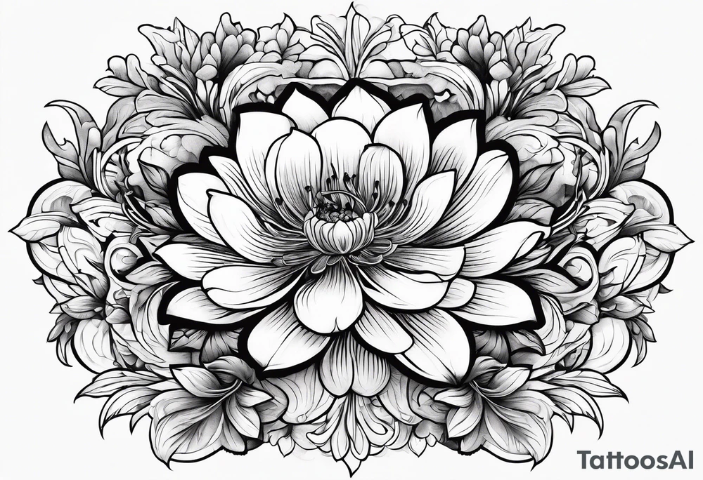 sword
sword true flower 
fine line
gentle
thin lines
l
floral design tattoo idea