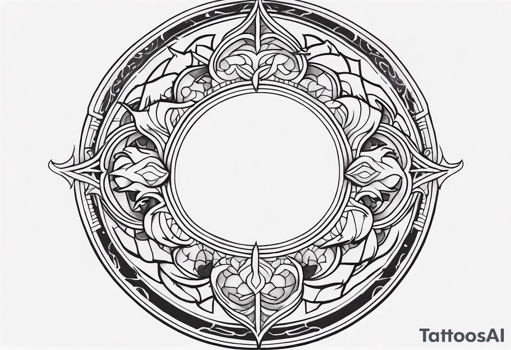 Dragon Mandala tattoo idea