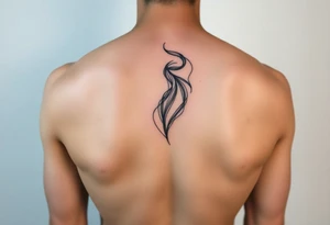 Simple abstract feminine tattoo tattoo idea