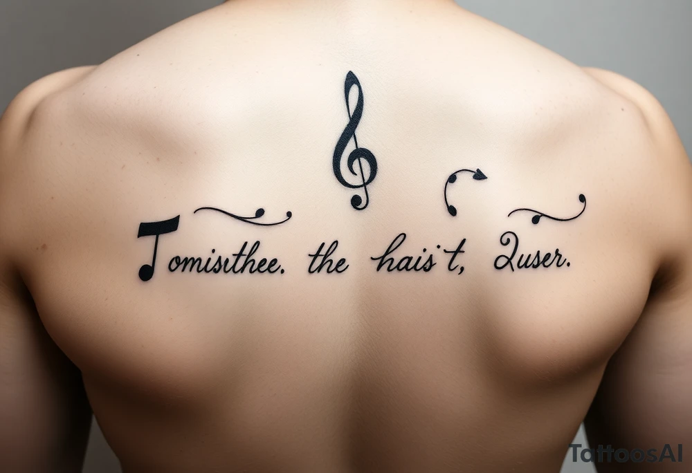 I need an arm tattoo with my kids names in it . 
Connor is the musician and music notes are great 
Charley is an athlete and a bruiser 
Michael is in the Air Force
Bria is a queen and super fun 
Katie is my sunshine 
Cassie is deaf and very thoughtful. tattoo idea