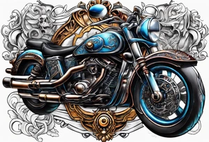 open book, no background tattoo idea