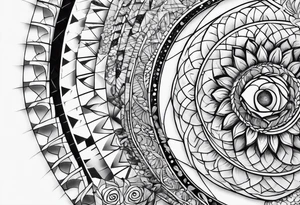 fibonacci sequence with numbers tattoo idea