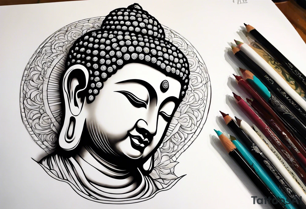 Buddha,  CMG tattoo idea