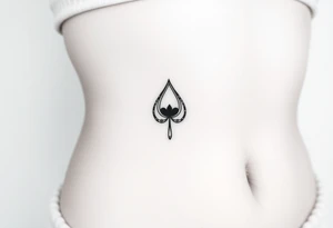 spade tattoo idea