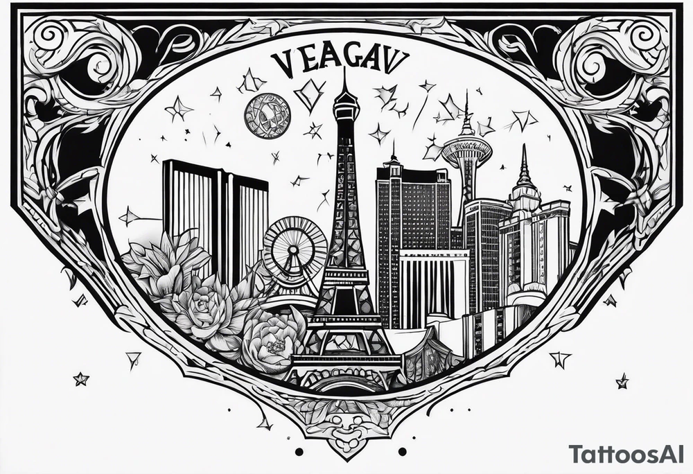 Las vegas tattoo idea