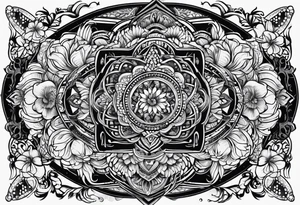 The word perception tattoo idea