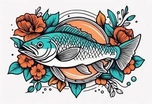 fishing


vintage flowers
old school vintage simple traditional design 



bold color simple tattoo idea