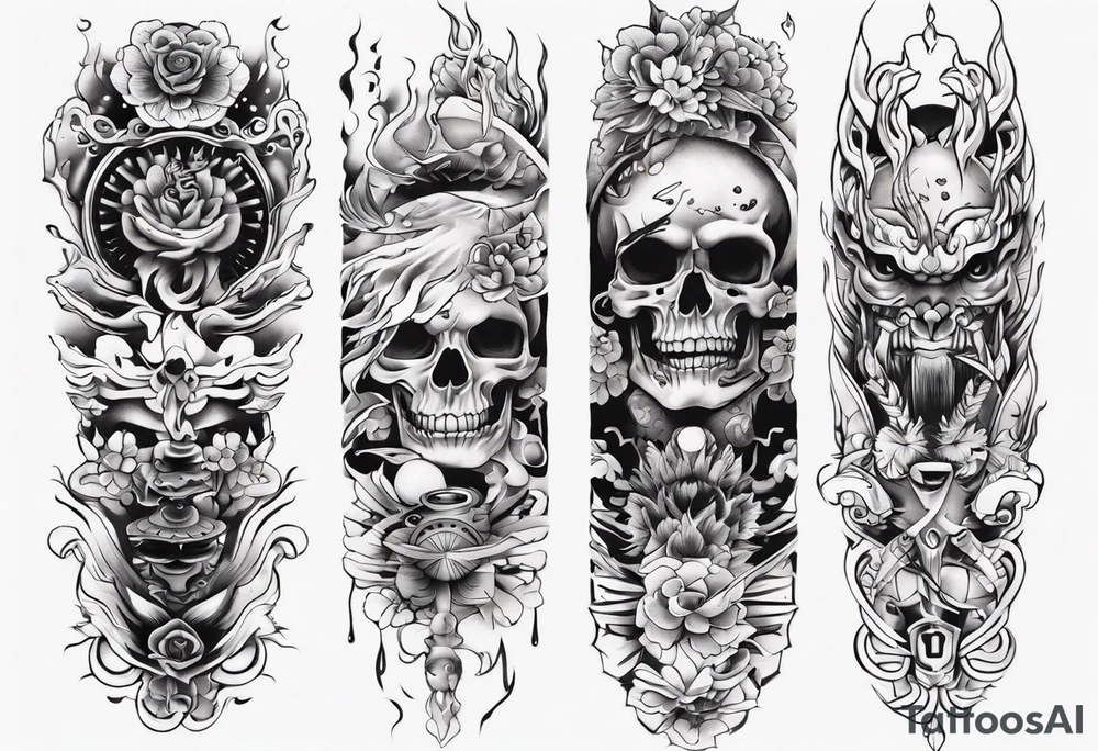 arm sleeve tattoo tattoo idea