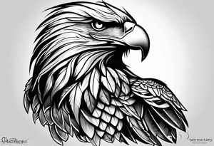 Eagle warrior tattoo idea
