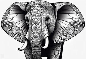 elefante de anuel tattoo idea
