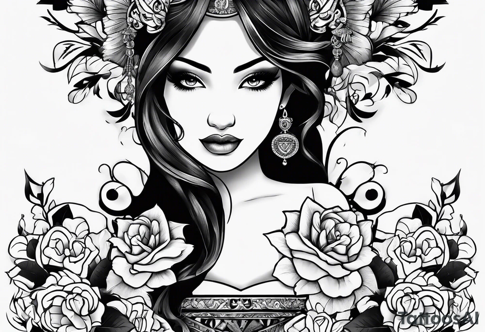 Honor Love Respect tattoo idea