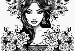 Honor Love Respect tattoo idea
