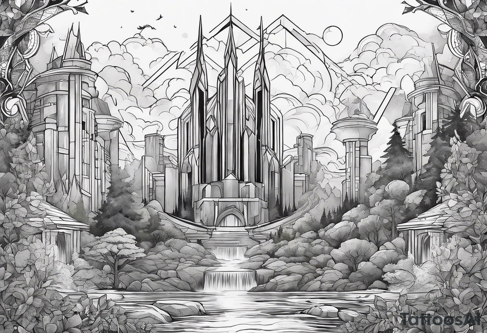 All the album covers of ODESZA tattoo idea