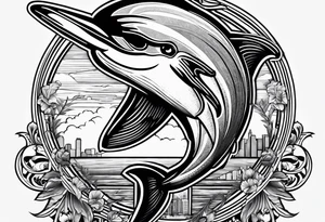 Miami Dolphins, Orlando Magic, New York Yankees, uva tattoo idea