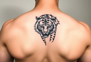 Sak Yant tattoo tiger tattoo idea
