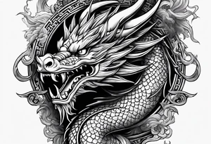 Chinese dragon, ARES tattoo idea