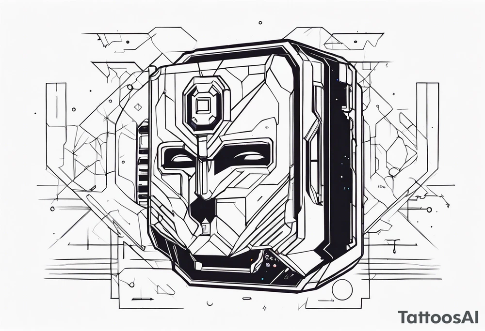 neuromancer tattoo tattoo idea