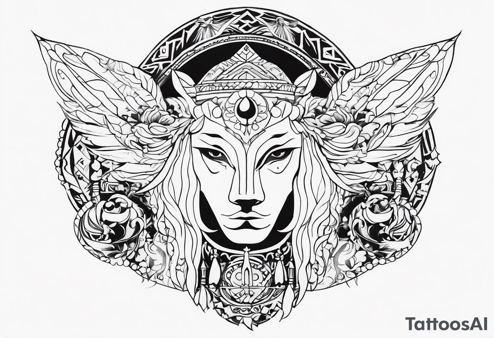 Some romanian mythology and the date 15.07.2006 tattoo idea Some romanian mythology and the date 15.07.2006 tattoo idea
