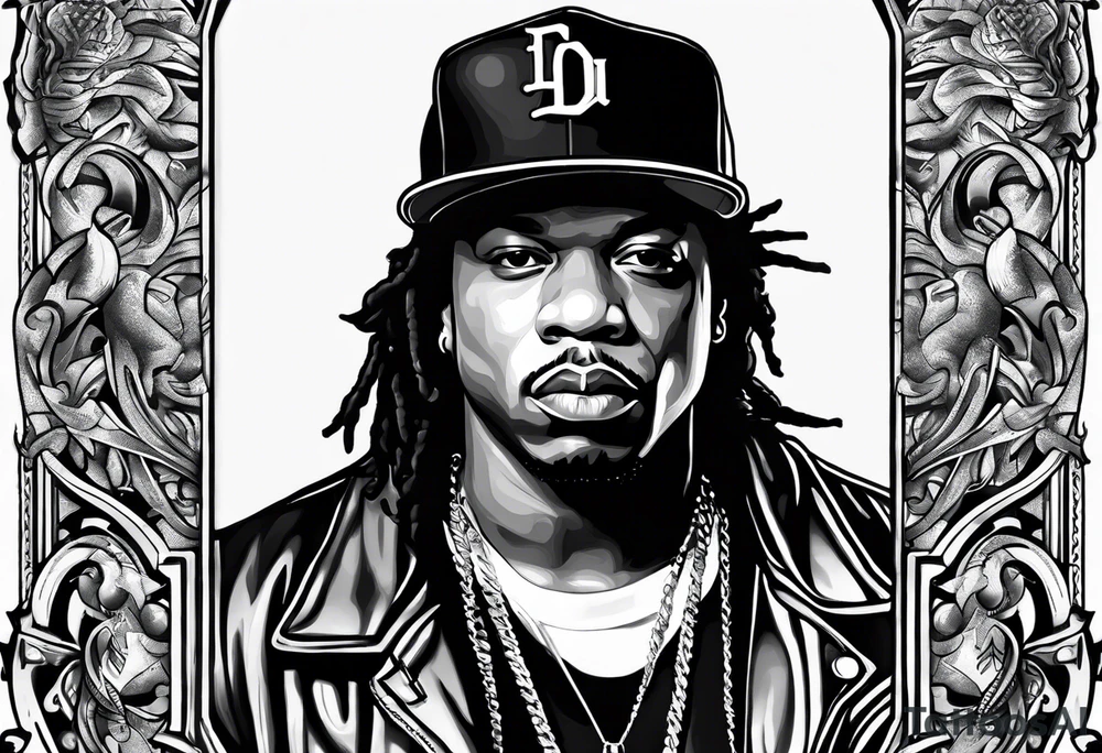 eazy e dr dre ice cube tattoo idea