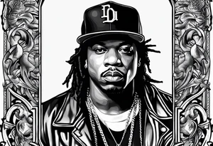 eazy e dr dre ice cube tattoo idea