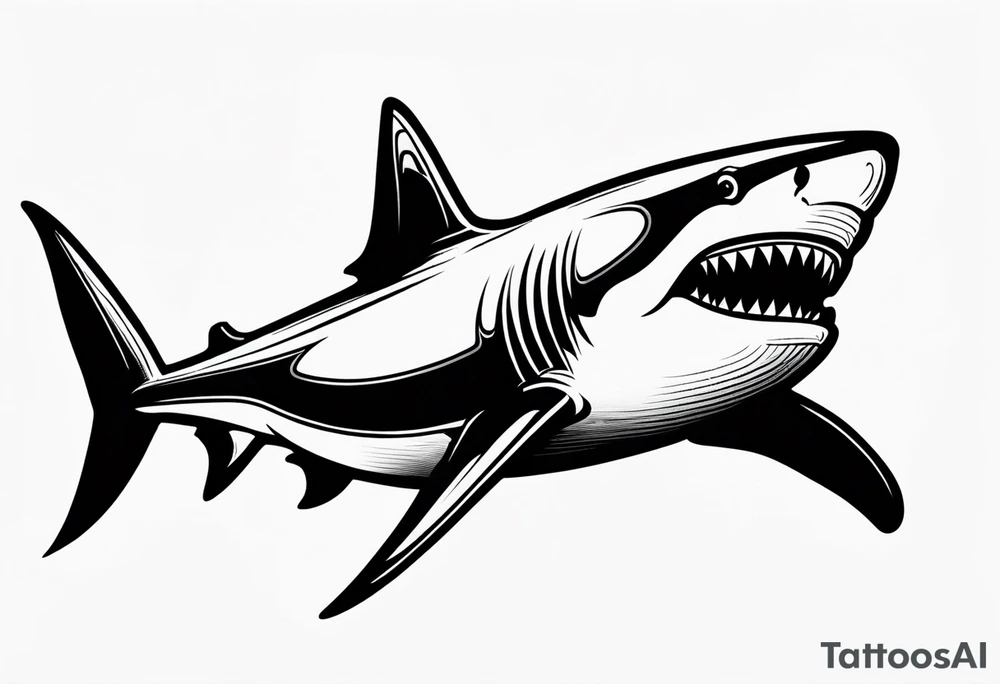 Shark tattoo idea