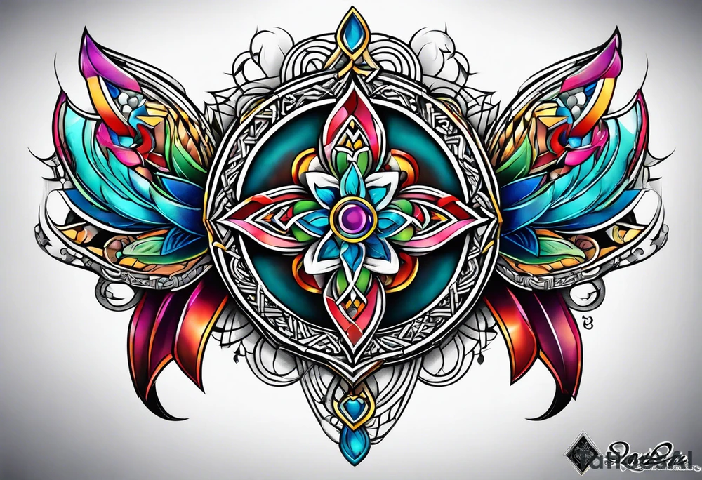 dara knot shoulder tattoo tattoo idea