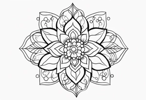 ✔️ with dots tattoo idea