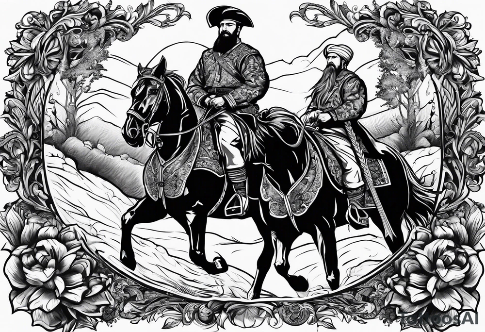 tattoo of the Cossacks tattoo idea