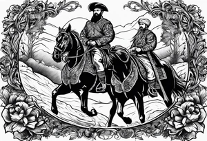 tattoo of the Cossacks tattoo idea