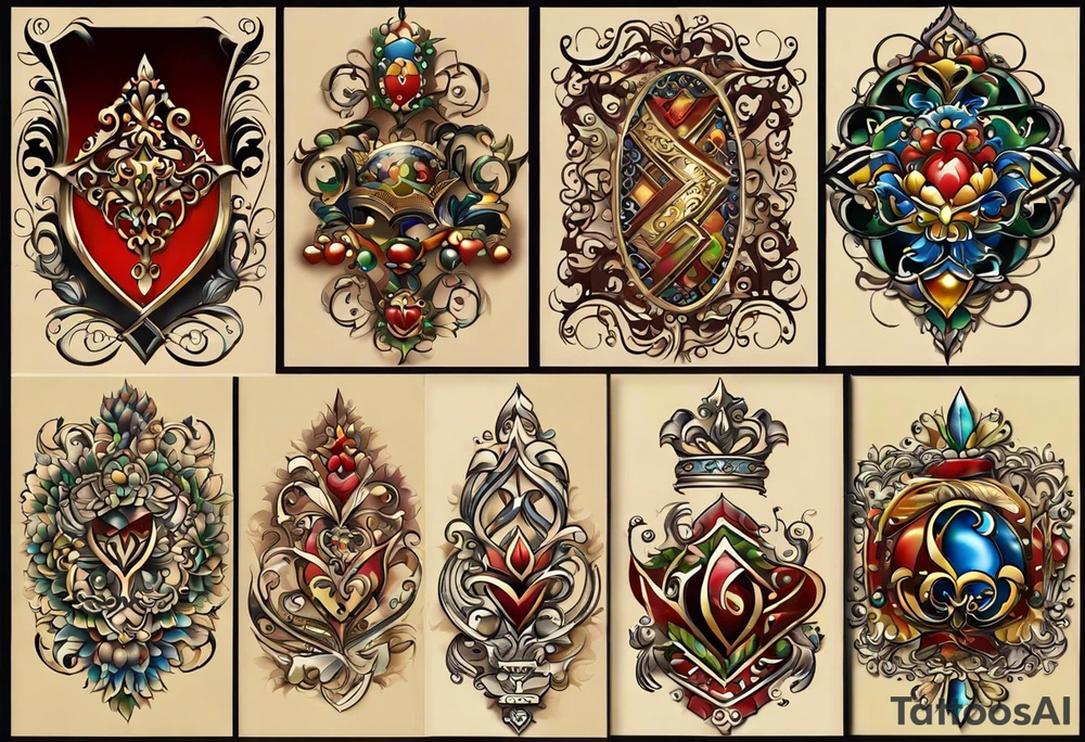 Family birthdates combined - 08.15.1966, 07.17.1974, 03.03.1992, 02.11.2008 and 02.02.2006 tattoo idea