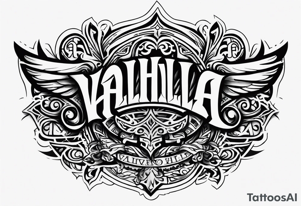 Valhalla tattoo idea