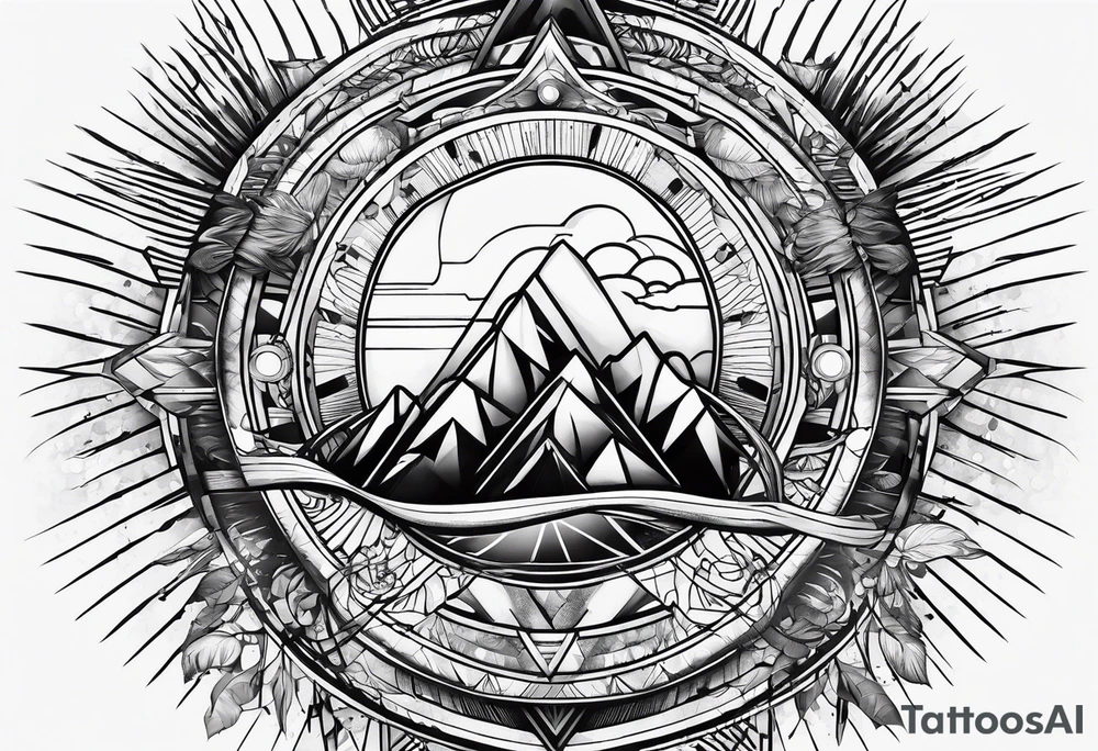 electromagnetic spectrum tattoo idea